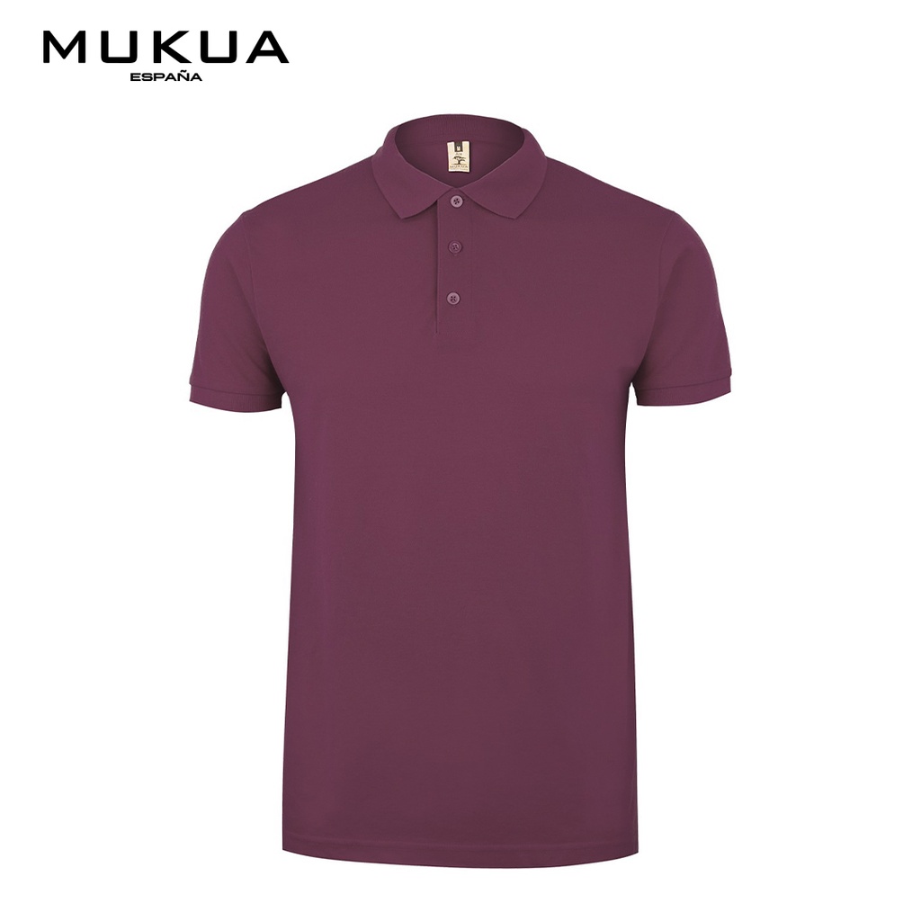 Camisa tipo polo Importada Mukua color Grape