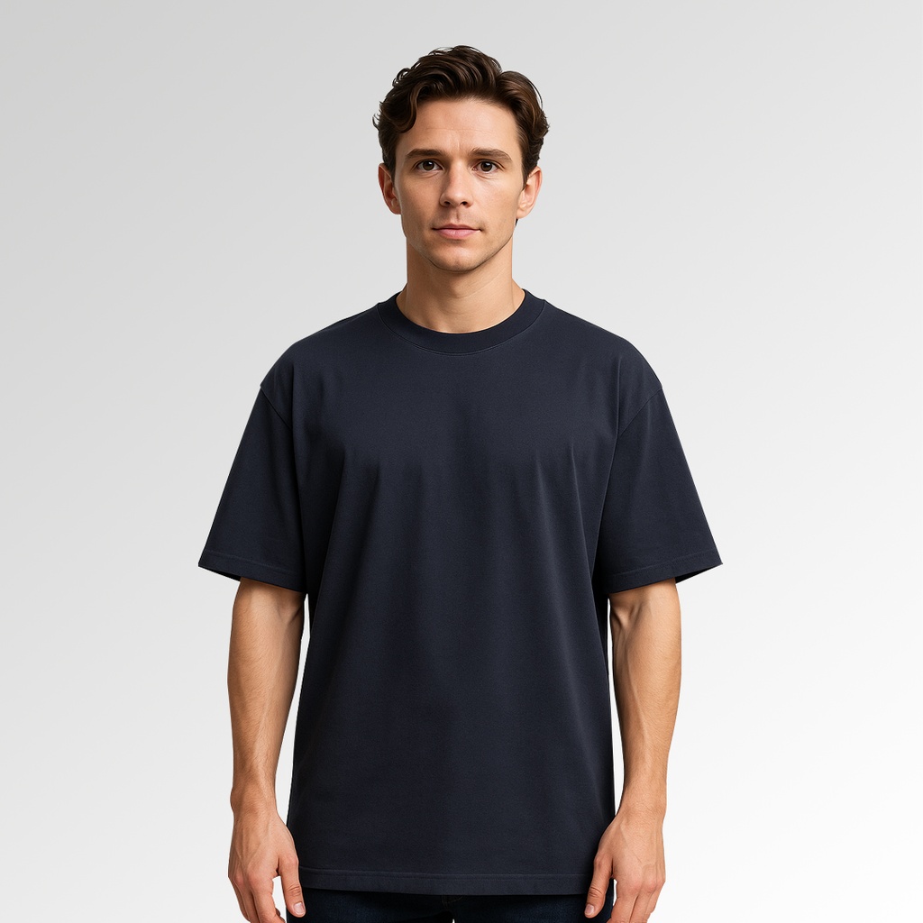 Camiseta mod. 4 Oversize color Azul Navy