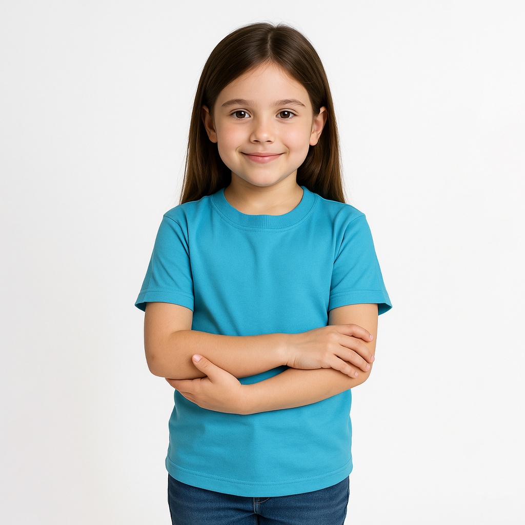 Camiseta Niño Mod. 1 color Aqua