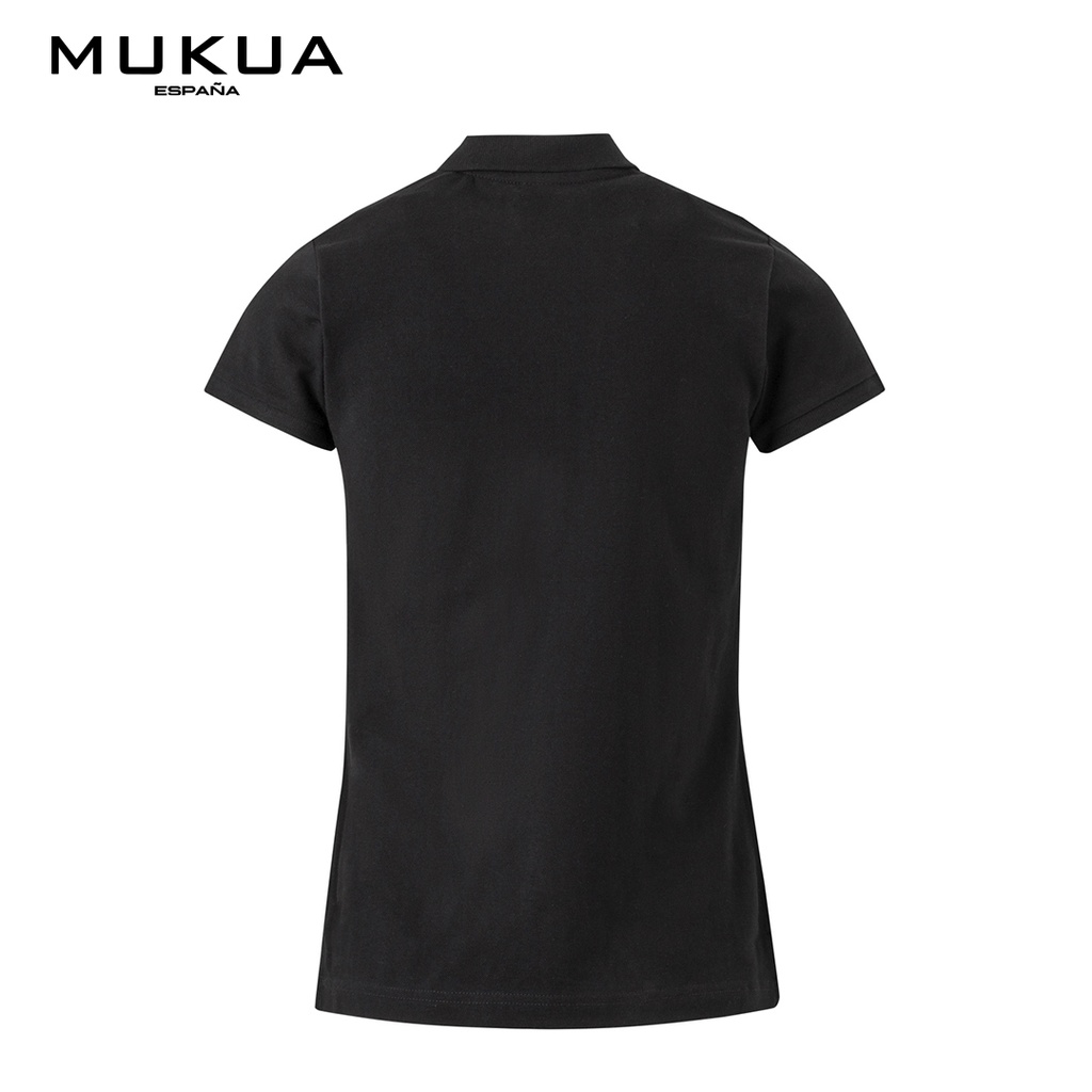 Blusa tipo polo Importada Mukua color Negro