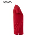 Blusa tipo polo importada Mukua color Rojo