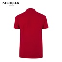 Camisa tipo polo importada Mukua color Rojo