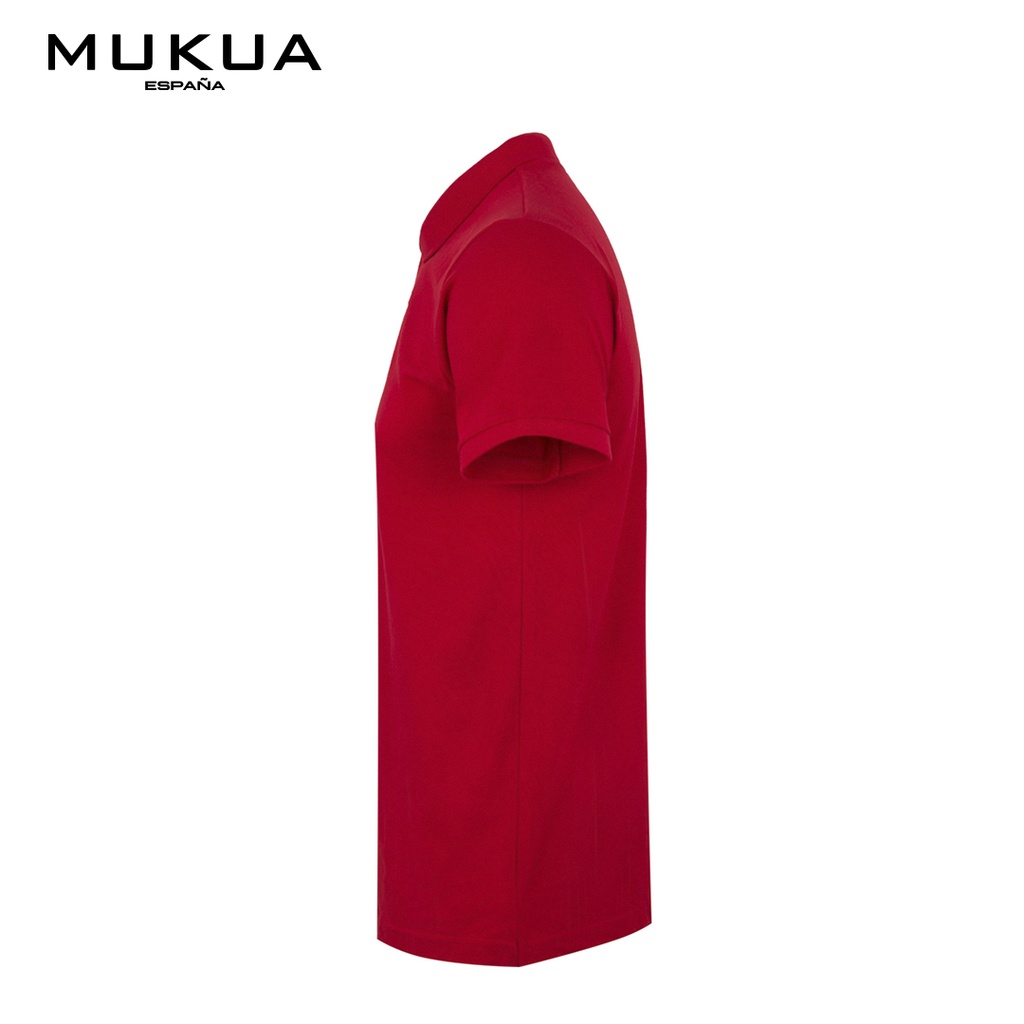 Camisa tipo polo importada Mukua color Rojo