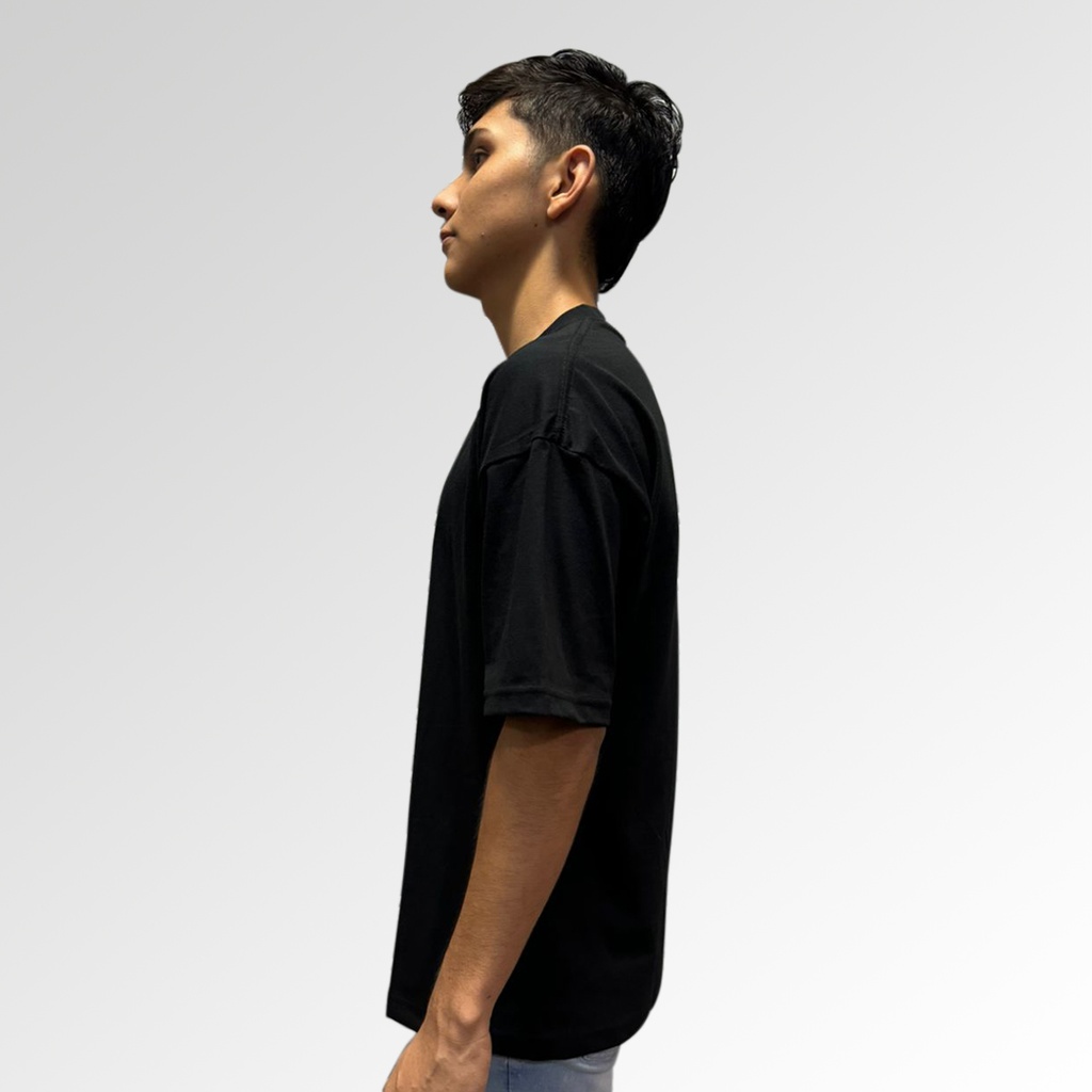 Camiseta mod. 4 Oversize color Negro