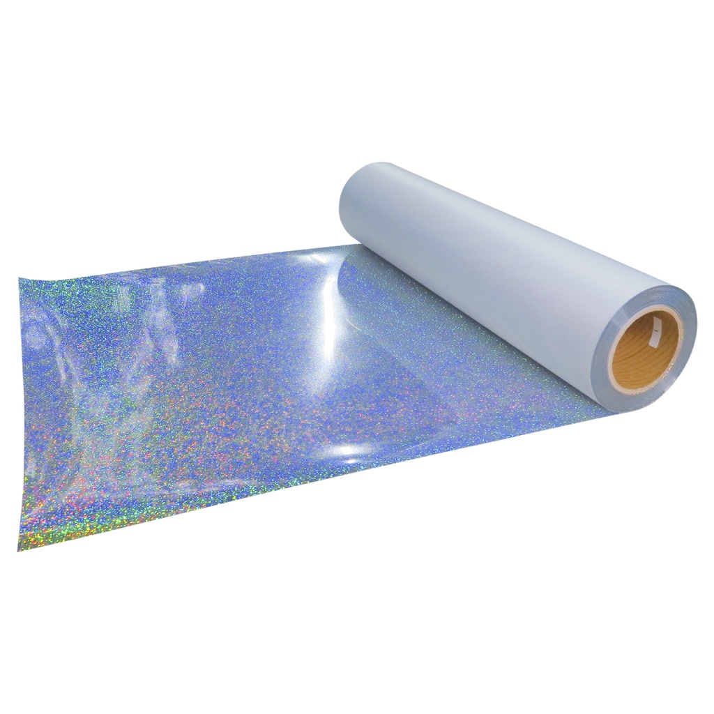 Vinil Textil - Holográfico Silver 02