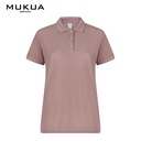 Blusa tipo polo Importada Mukua color Rosa Pálido