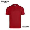 Camisa Tipo Polo Coolpass Mukua Unisex color Rojo