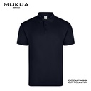 Camisa Tipo Polo Coolpass Mukua Unisex color Azul Navy