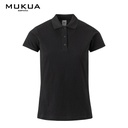 Blusa tipo polo Importada Mukua color Negro