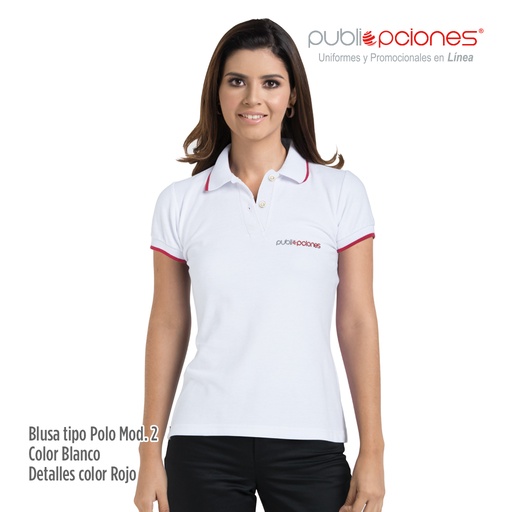 [010309] Blusa tipo polo Mod.02