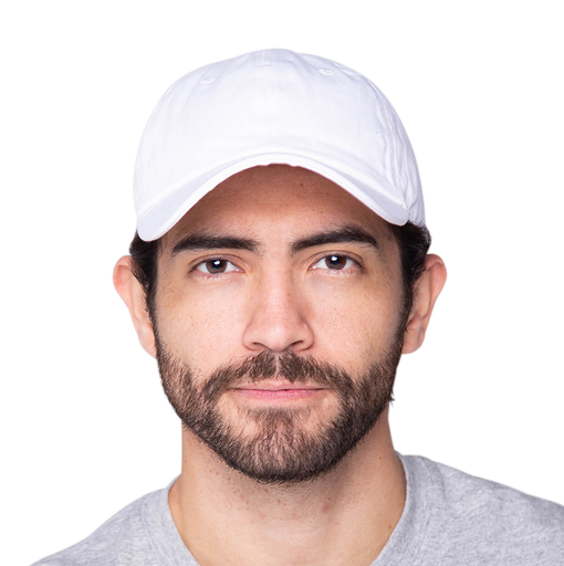 [0000372] Gorra Mod. 1 color Blanco