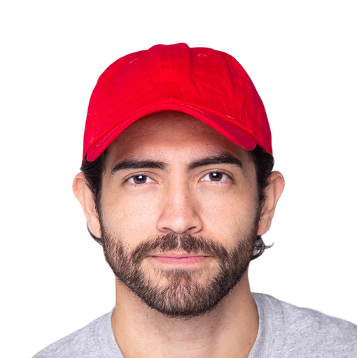 [0000380] Gorra Mod. 1 color Rojo