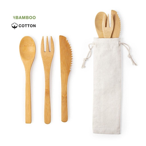 [016817] Set de cubiertos Bamboo Mod. 6361